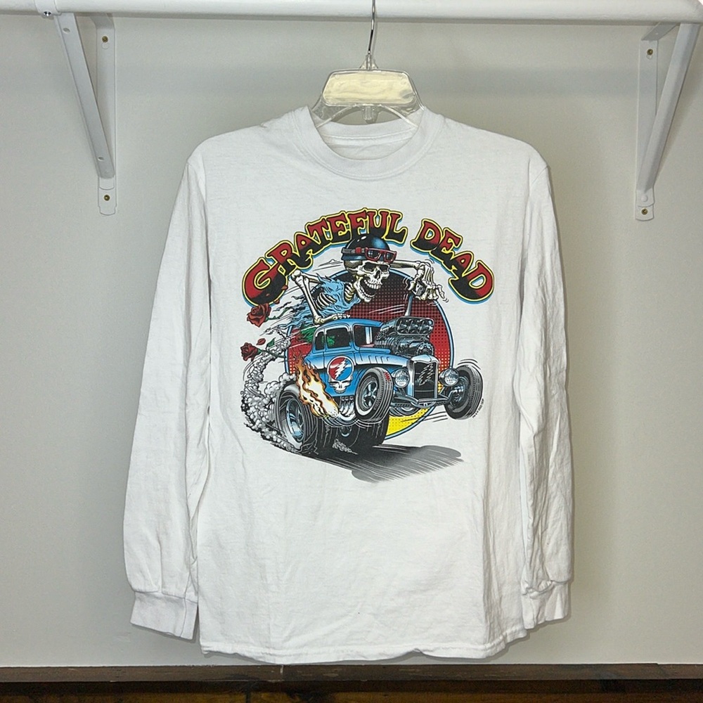 Liquid Blue Grateful Dead Cotton‎ Graphic Long Sleeve Tee- S